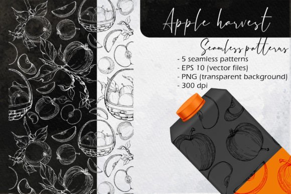 Apple Harvest Seamless Patterns: A Strategic Asset for Creative Branding and Product Development