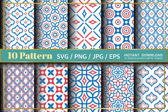 Unlocking Creative Potential with 10 Seamless Pattern and Abstract Patterns